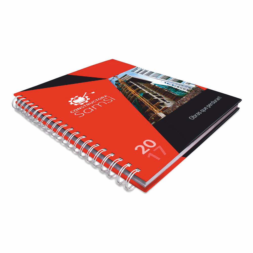 Cuadernos corporativos personalizados — Grupo Graf Color
