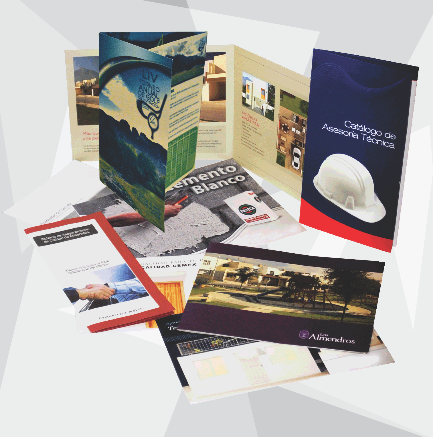 Brochures institucionales — Grupo Graf Color